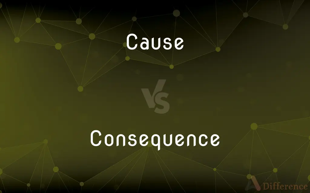 Cause vs. Consequence — What's the Difference?