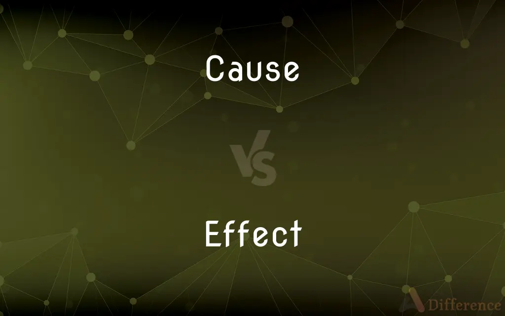 Cause vs. Effect — What's the Difference?
