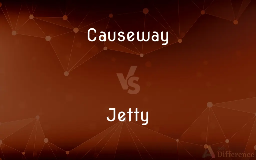 Causeway vs. Jetty — What's the Difference?