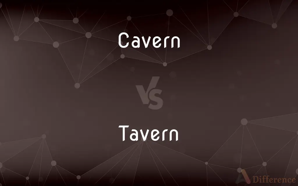 Cavern vs. Tavern — What's the Difference?