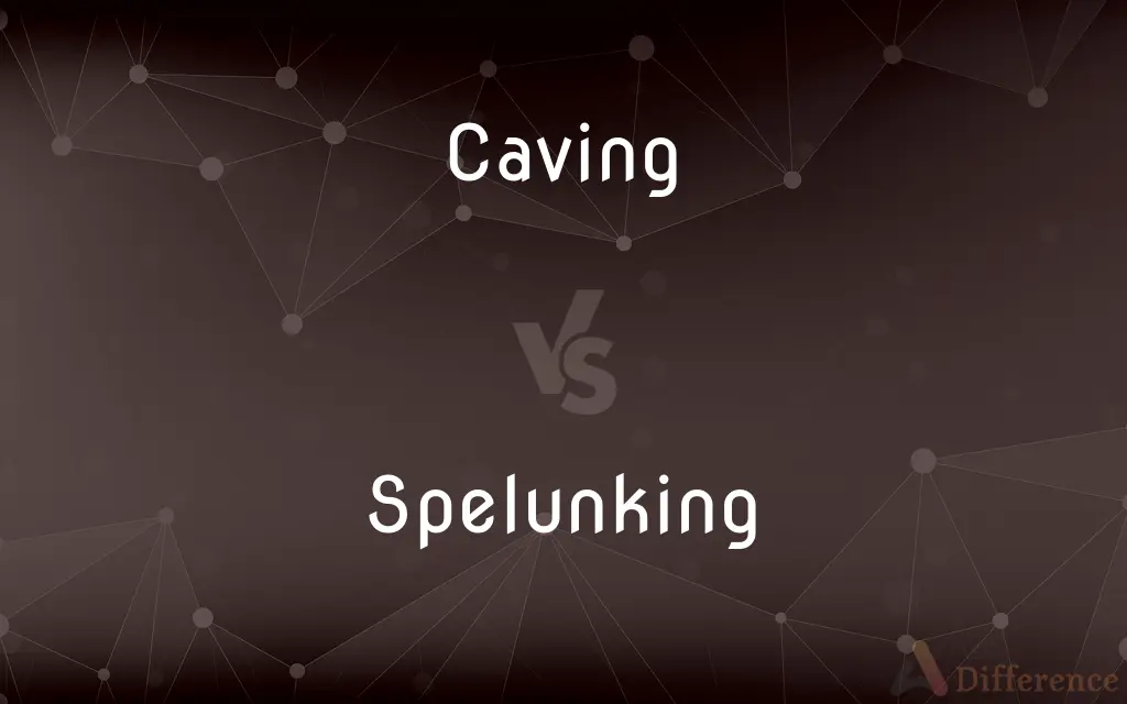 Caving vs. Spelunking — What's the Difference?
