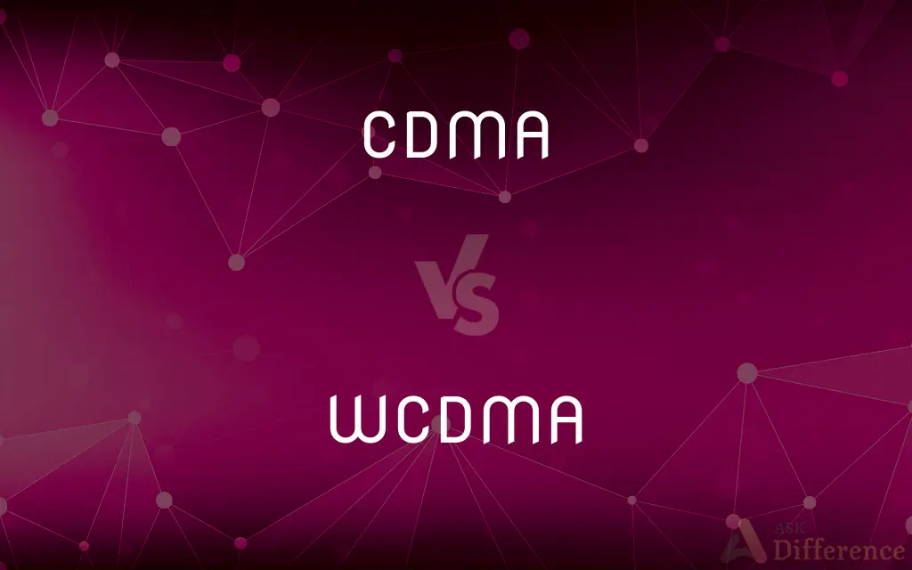 CDMA vs. WCDMA — What's the Difference?