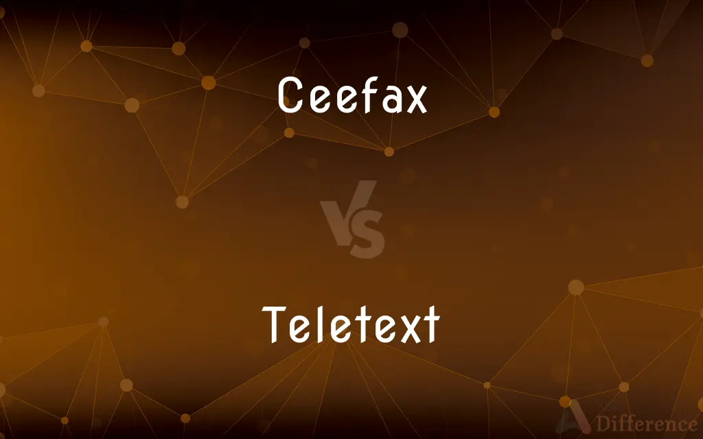 Ceefax vs. Teletext — What's the Difference?
