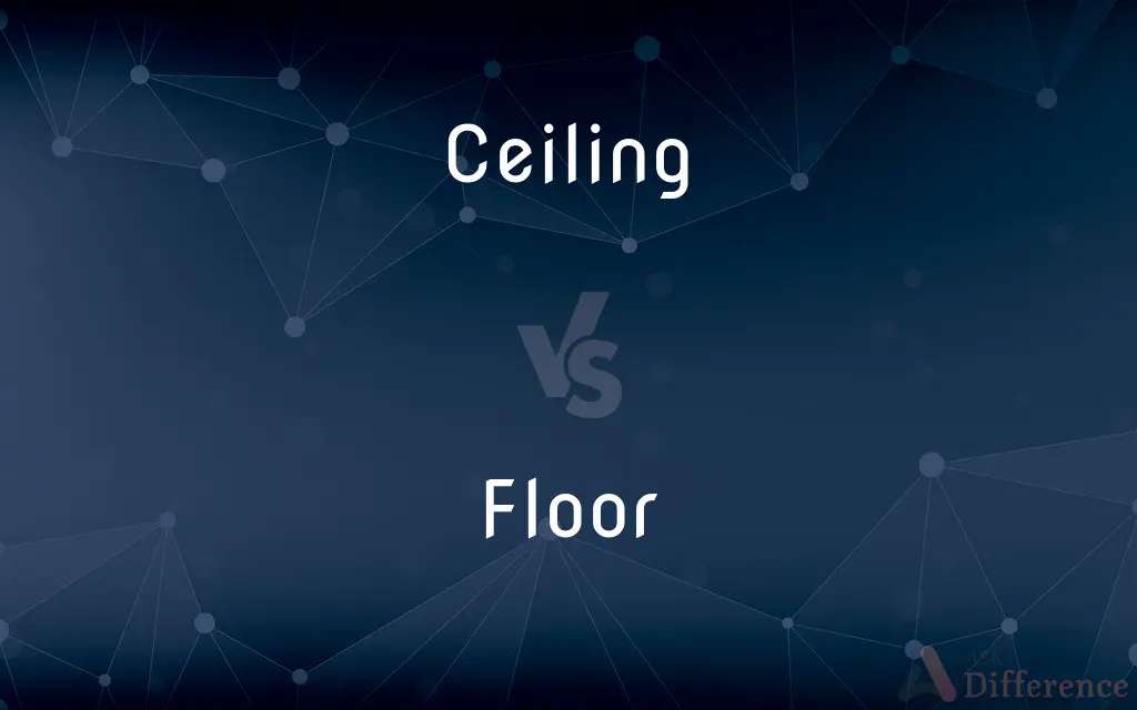 Ceiling vs. Floor — What's the Difference?