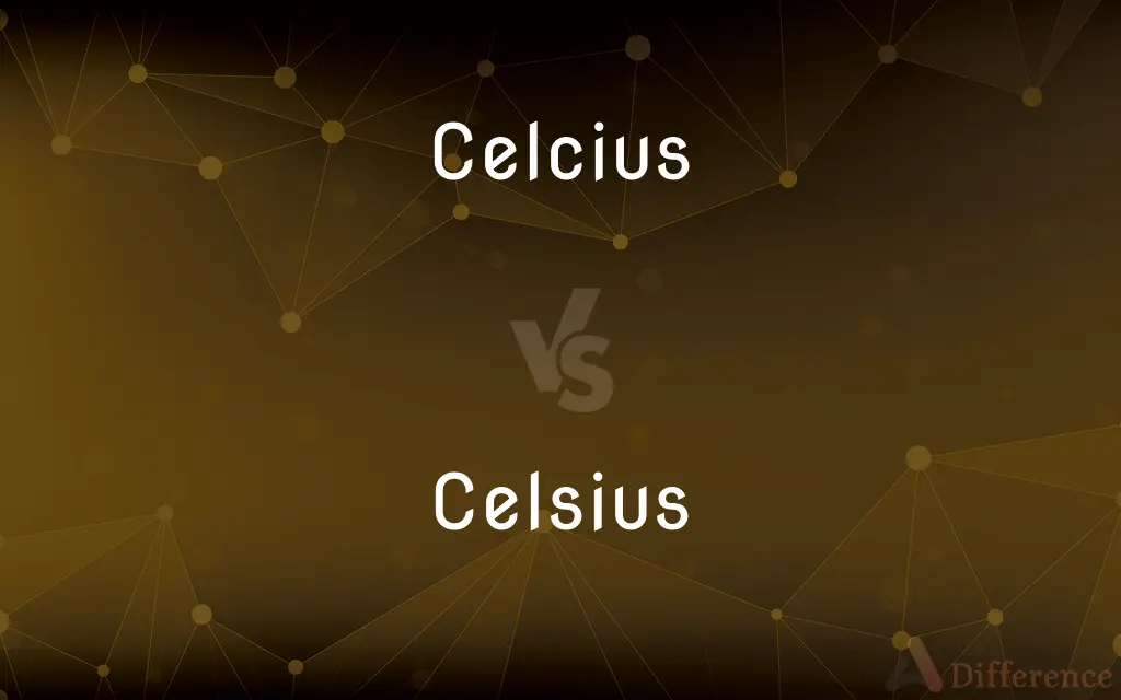 Celcius vs. Celsius — Which is Correct Spelling?