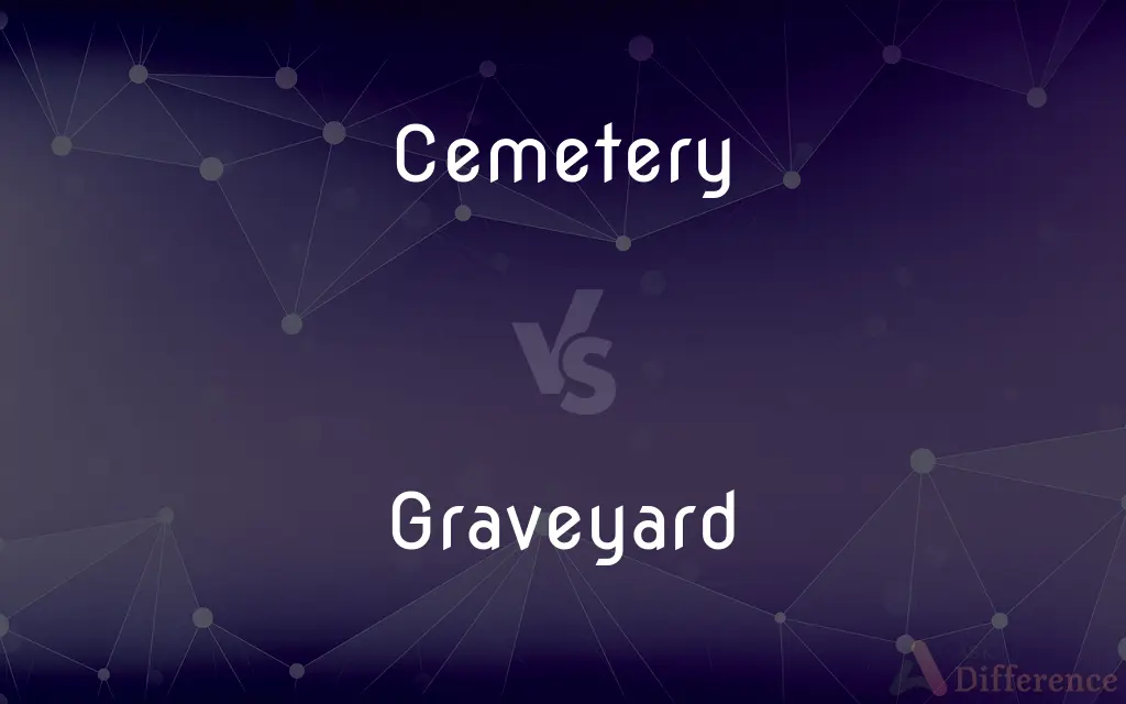Cemetery vs. Graveyard — What's the Difference?