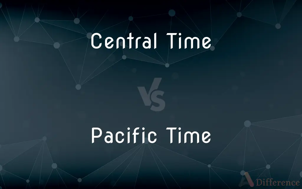 Central Time vs. Pacific Time — What's the Difference?