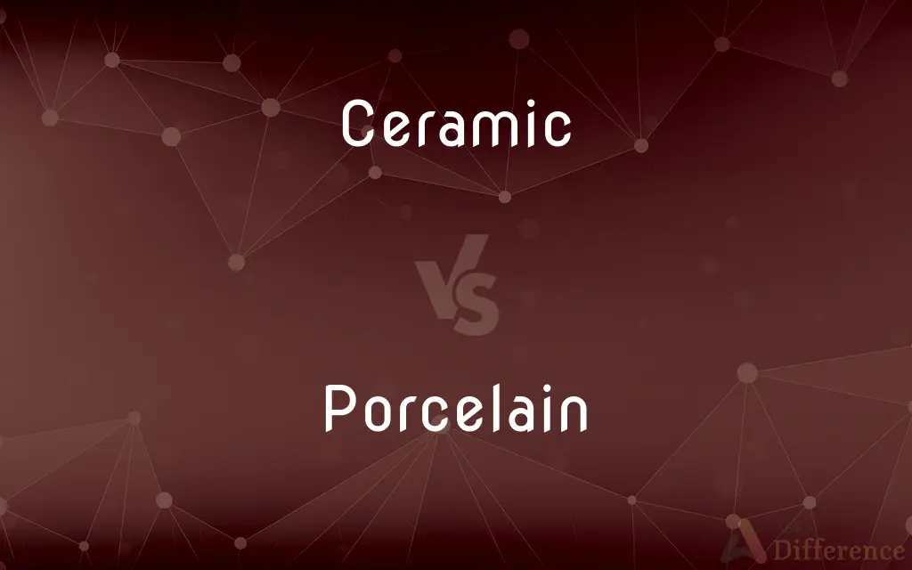Ceramic vs. Porcelain — What's the Difference?