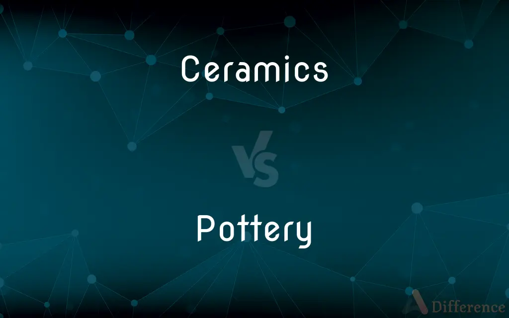 Ceramics vs. Pottery — What's the Difference?
