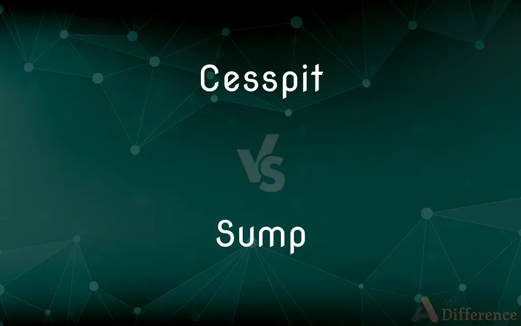 Cesspit vs. Sump — What's the Difference?