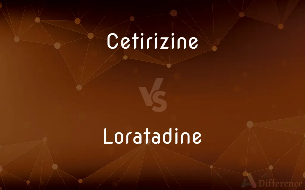 Cetirizine vs. Loratadine — What's the Difference?