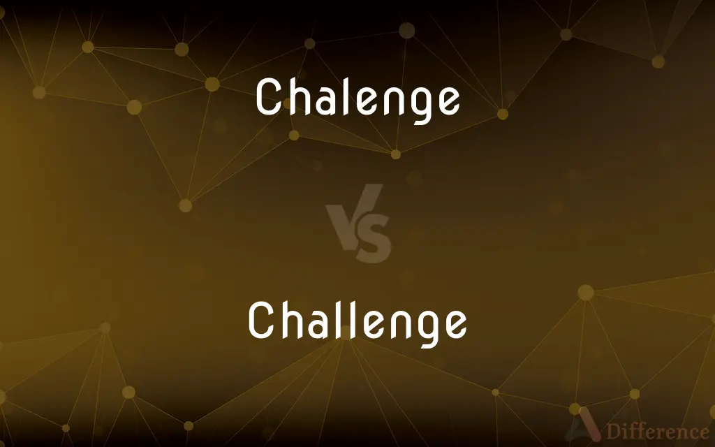 Chalenge vs. Challenge — Which is Correct Spelling?