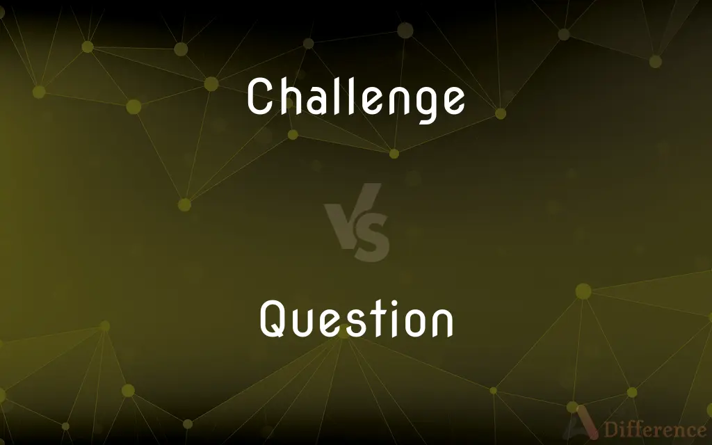 Challenge vs. Question — What's the Difference?