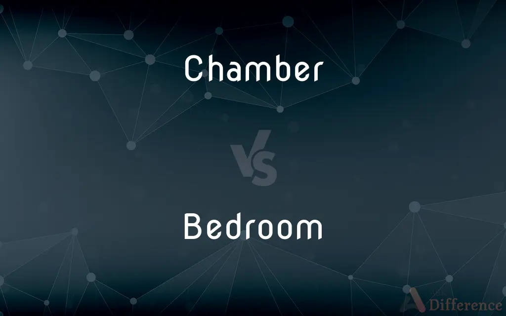 Chamber vs. Bedroom — What's the Difference?