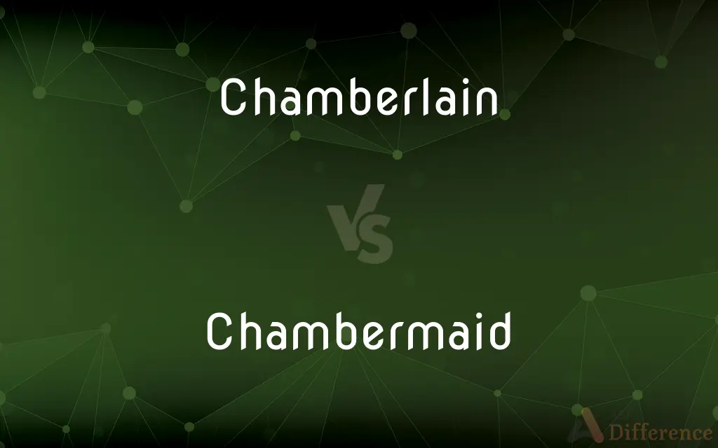 Chamberlain vs. Chambermaid — What's the Difference?