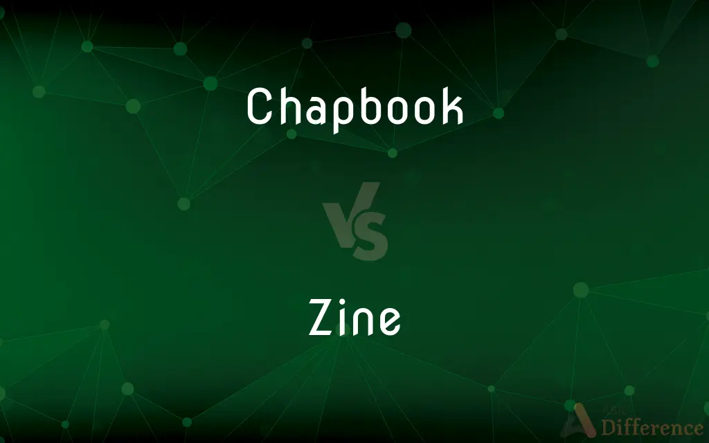Chapbook vs. Zine — What's the Difference?
