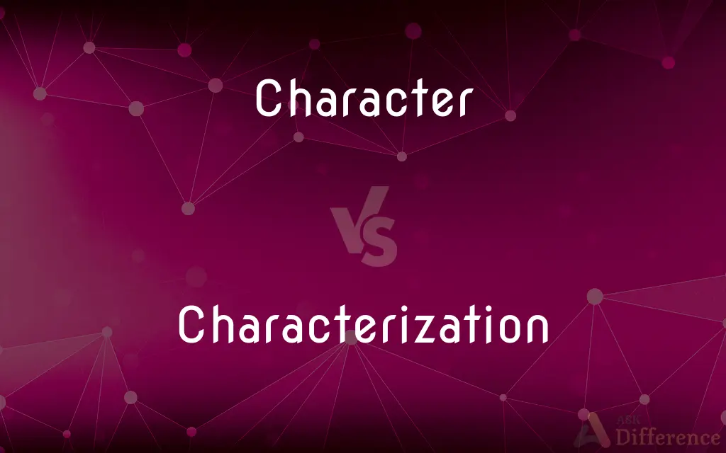 Character vs. Characterization — What's the Difference?