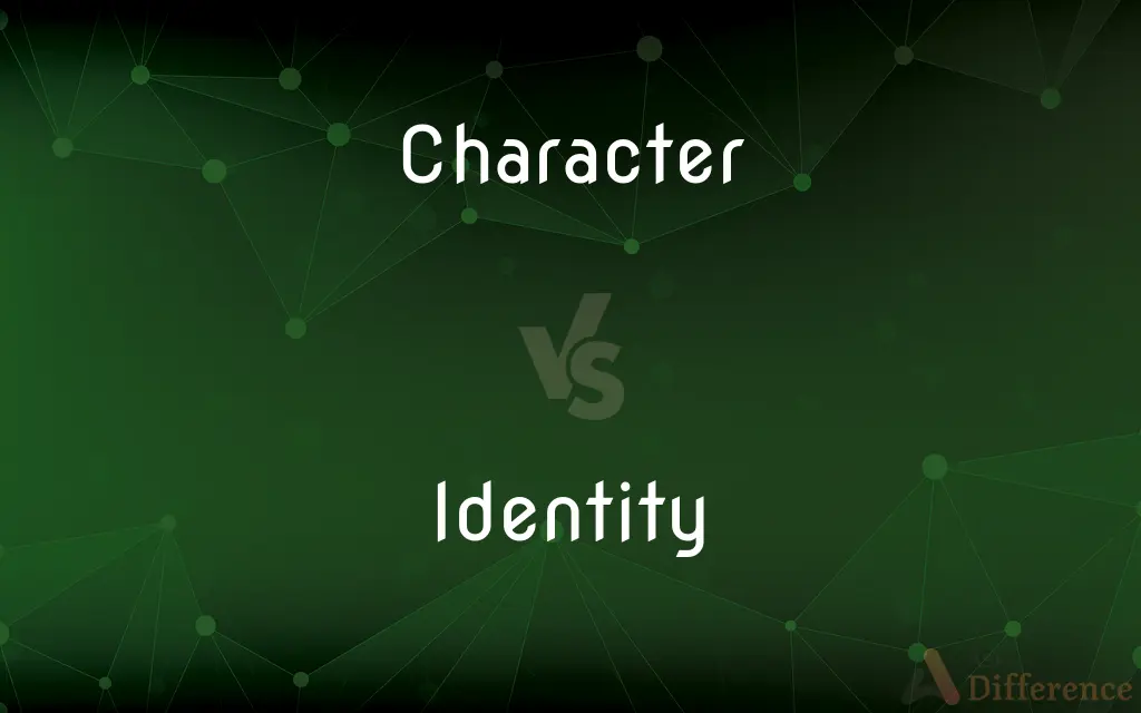 Character vs. Identity — What's the Difference?