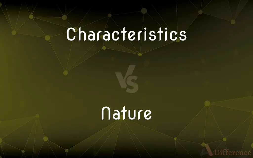 Characteristics vs. Nature — What's the Difference?