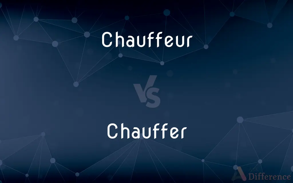 Chauffeur vs. Chauffer — Which is Correct Spelling?