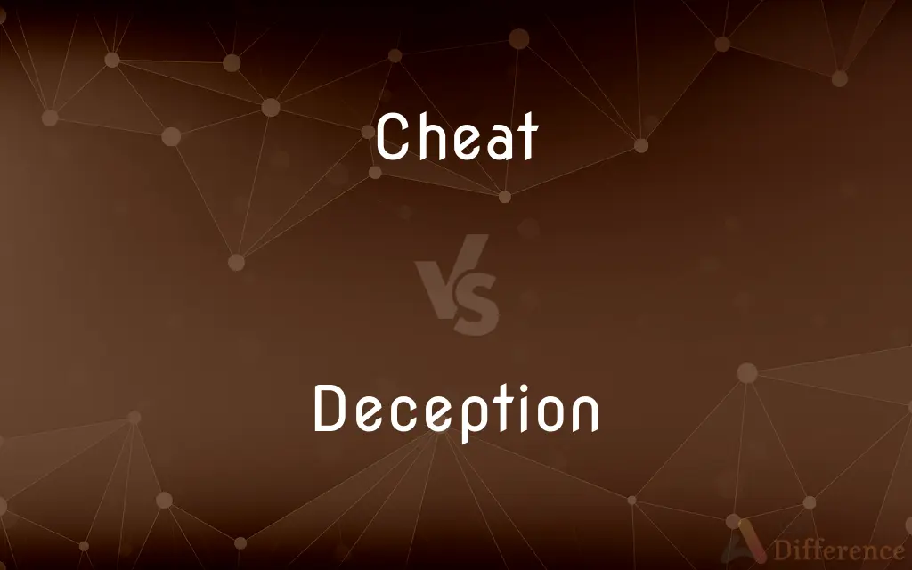 Cheat vs. Deception — What's the Difference?