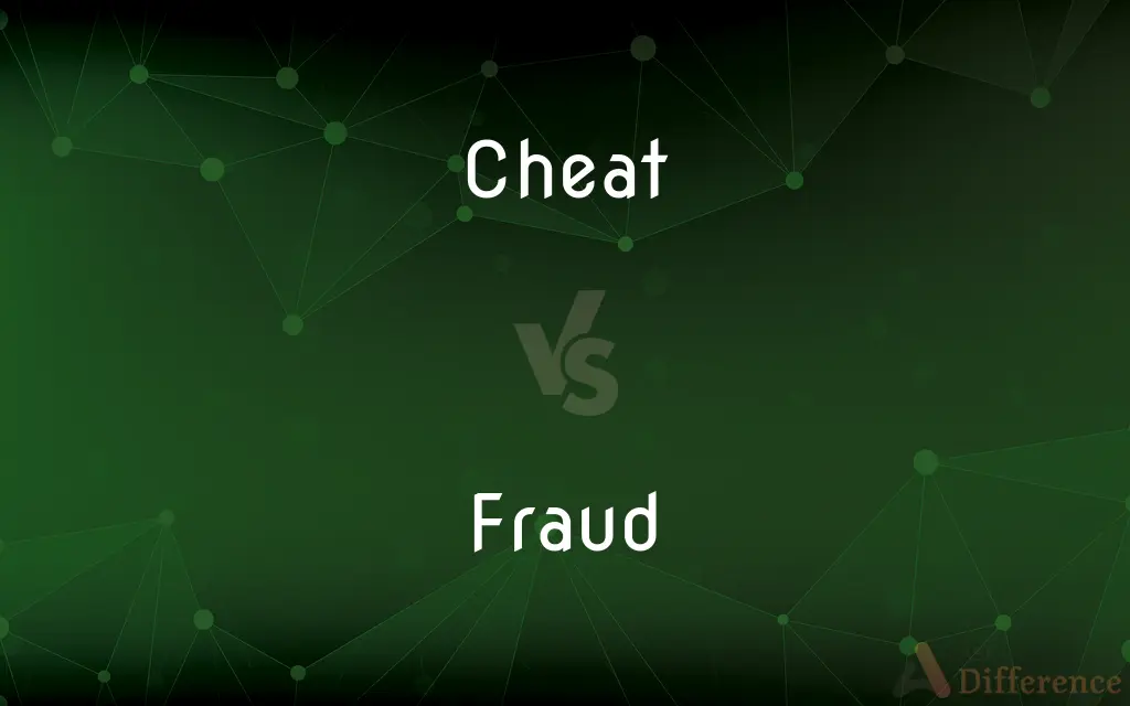 Cheat vs. Fraud — What's the Difference?
