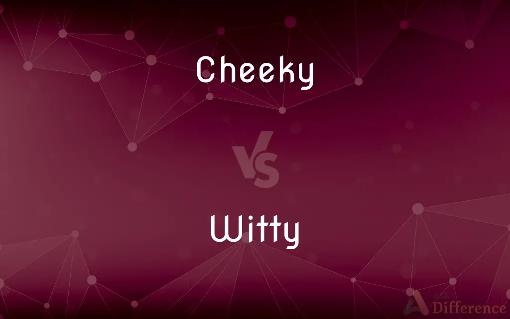 Cheeky vs. Witty — What's the Difference?