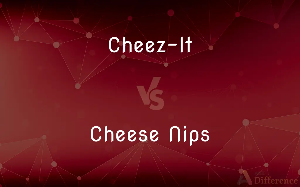 Cheez-It vs. Cheese Nips — What's the Difference?