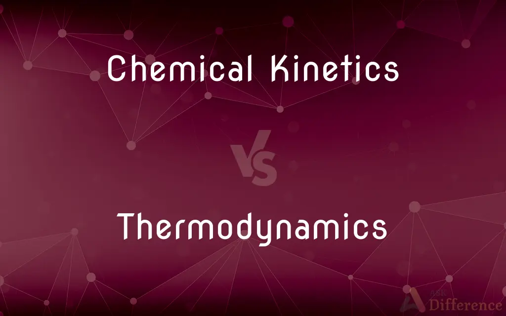 Chemical Kinetics vs. Thermodynamics — What's the Difference?