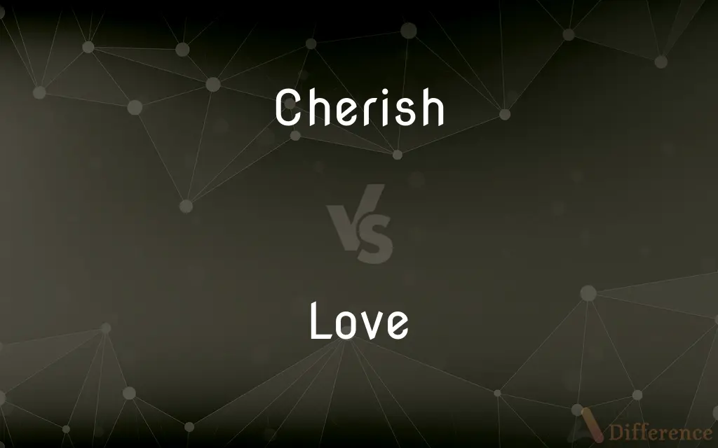 Cherish vs. Love — What's the Difference?