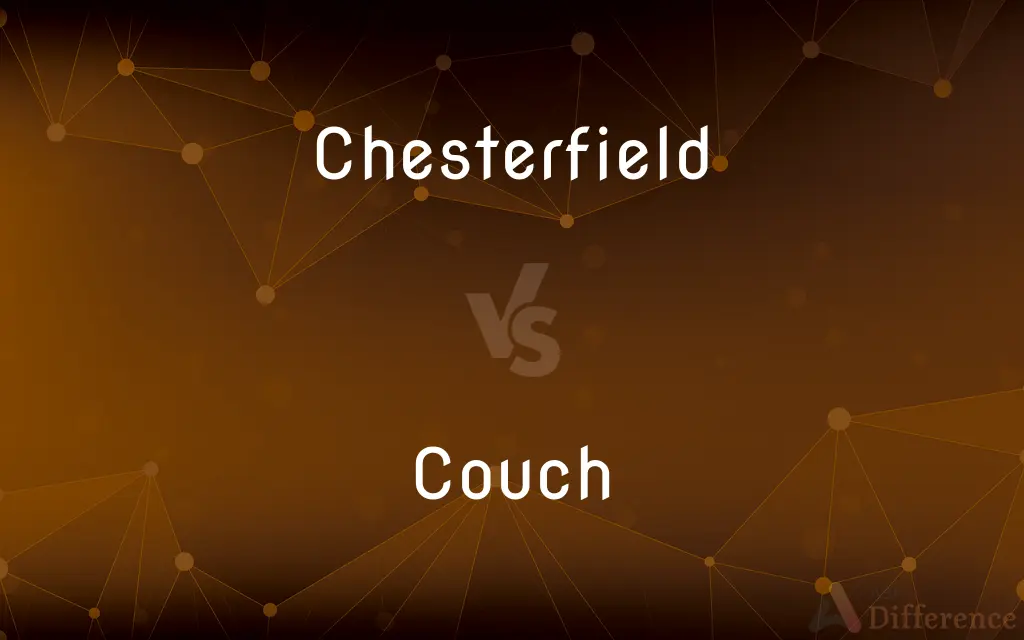 Chesterfield vs. Couch — What's the Difference?