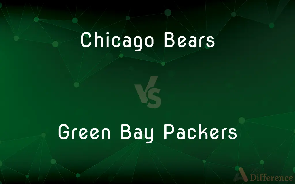 Chicago Bears vs. Green Bay Packers — What's the Difference?