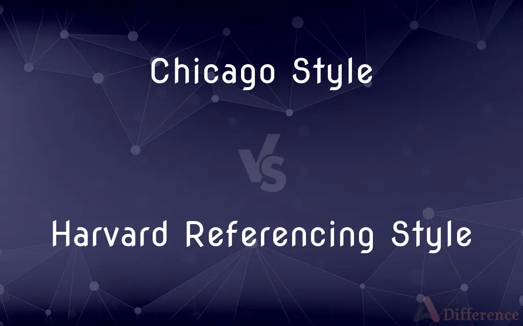 Chicago Style vs. Harvard Referencing Style — What's the Difference?