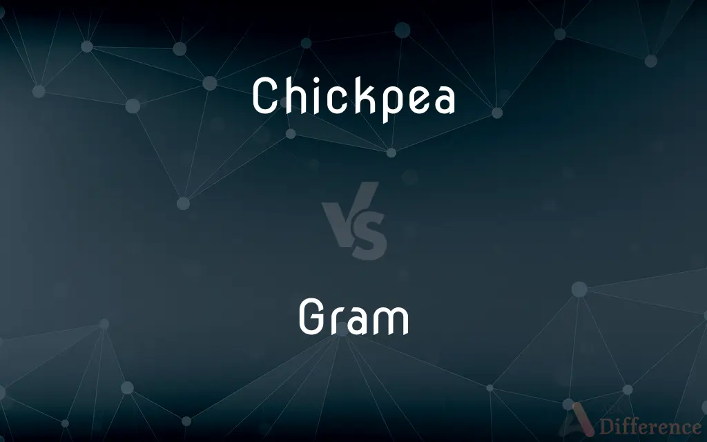 Chickpea vs. Gram — What's the Difference?