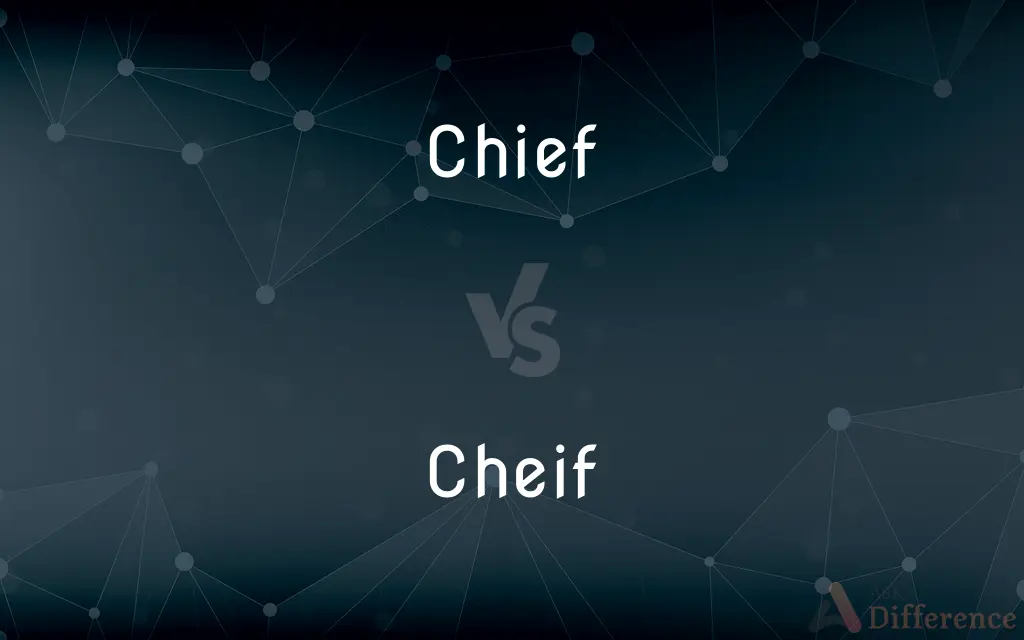 Chief vs. Cheif — Which is Correct Spelling?