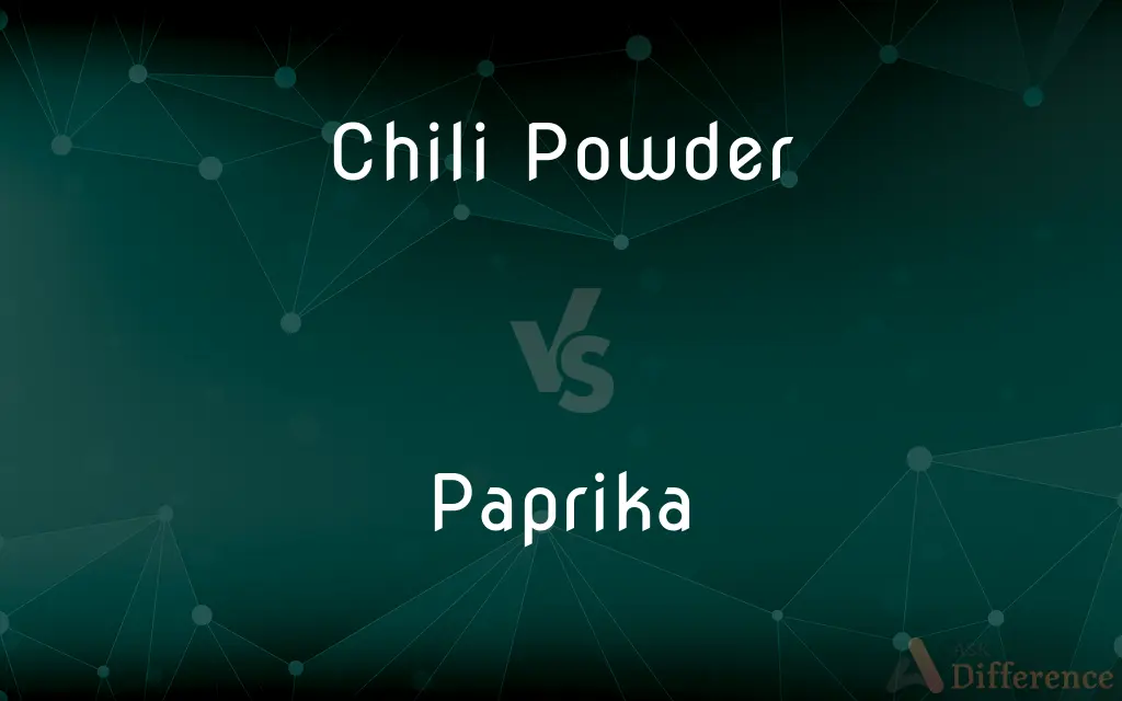 Chili Powder vs. Paprika — What's the Difference?