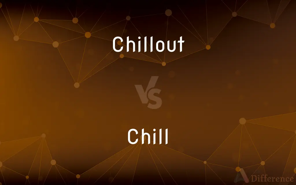 Chillout vs. Chill — What's the Difference?