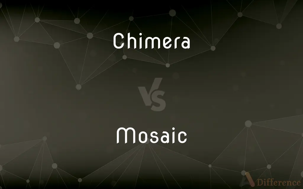 Chimera vs. Mosaic — What's the Difference?