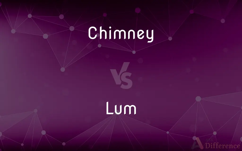 Chimney vs. Lum — What's the Difference?