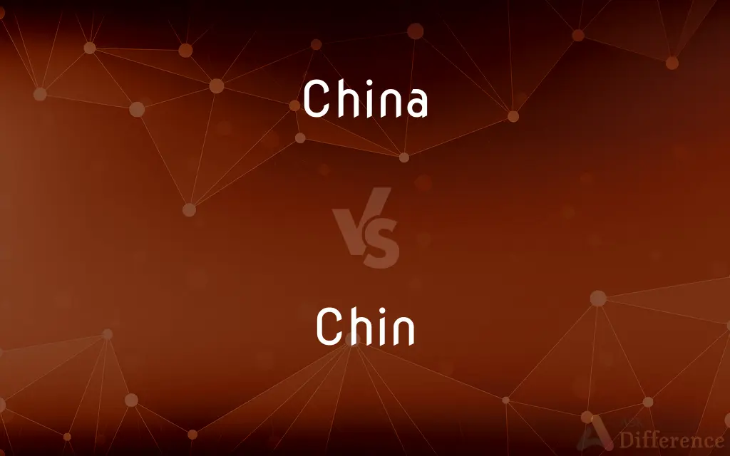 China vs. Chin — What's the Difference?