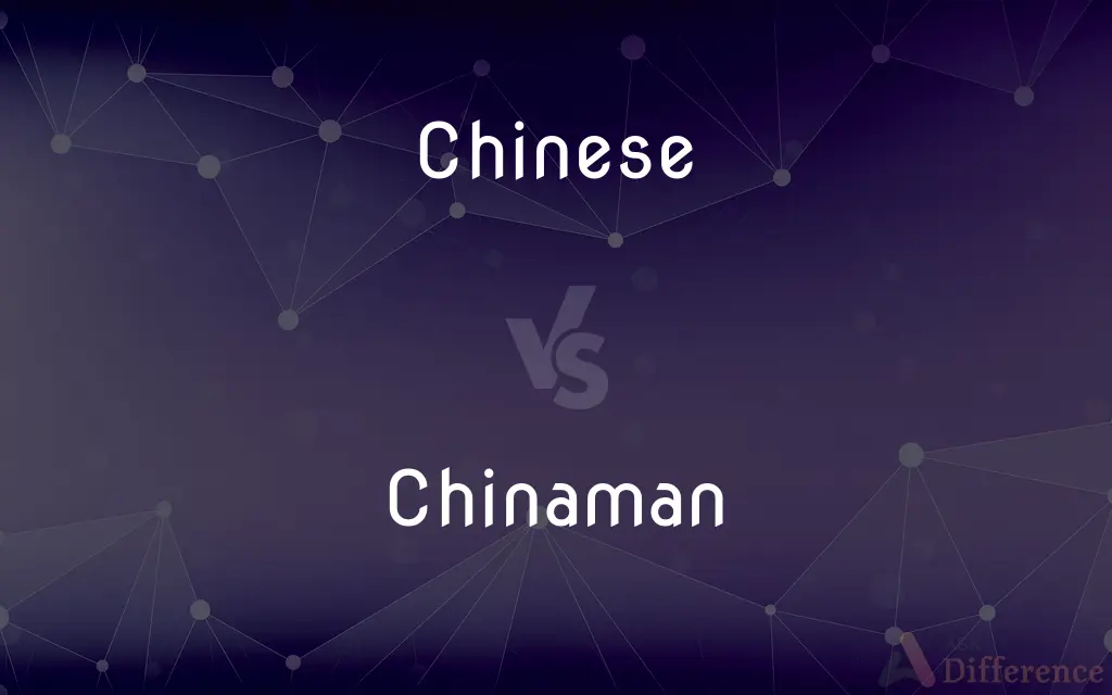 Chinese vs. Chinaman — What's the Difference?
