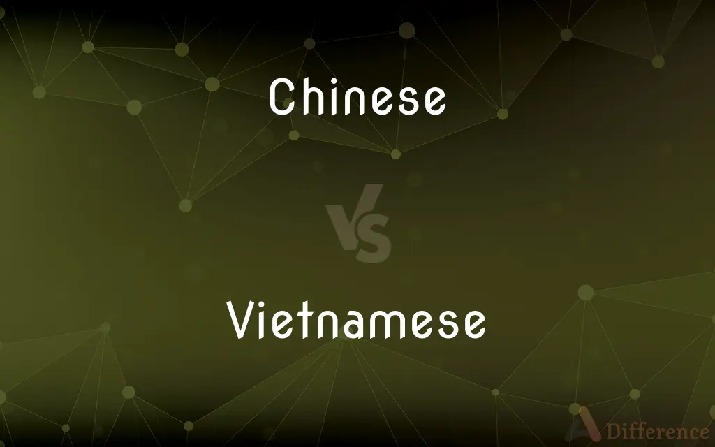 Chinese vs. Vietnamese — What's the Difference?