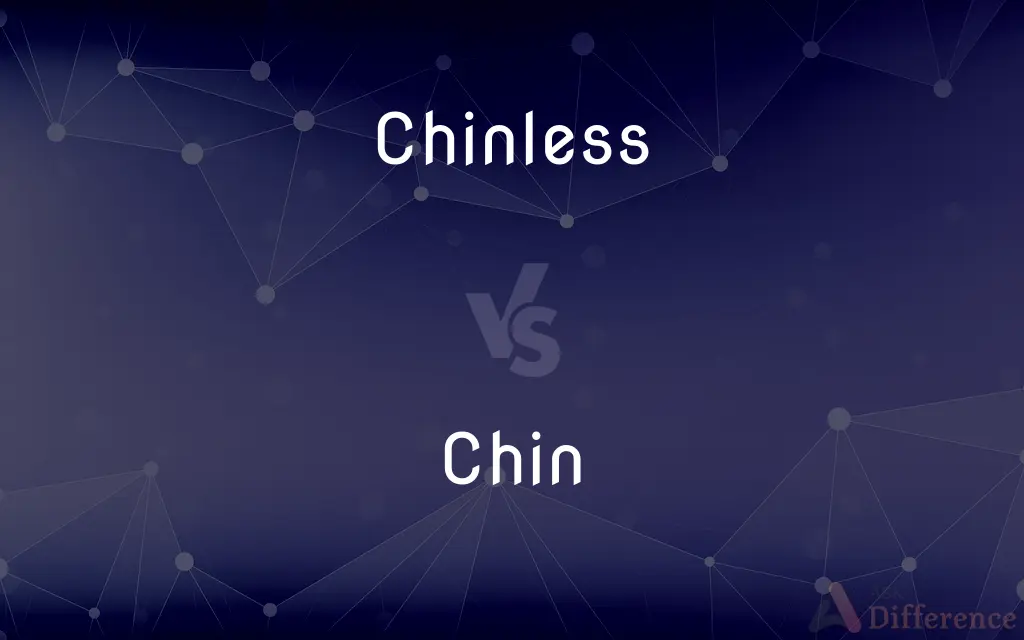 Chinless vs. Chin — What's the Difference?