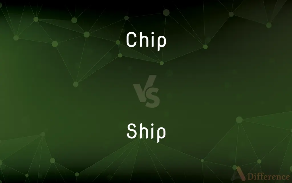 Chip vs. Ship — What's the Difference?
