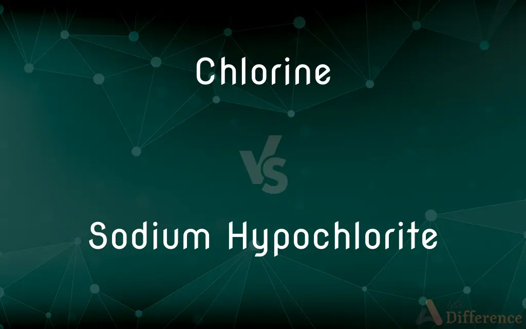Chlorine vs. Sodium Hypochlorite — What's the Difference?