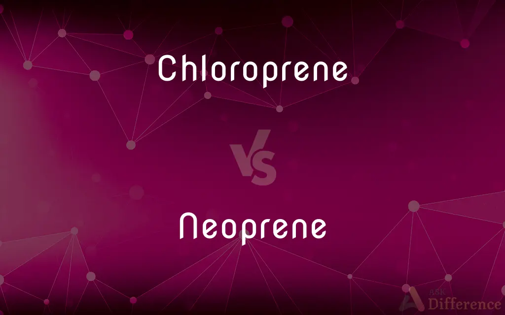 Chloroprene vs. Neoprene — What's the Difference?