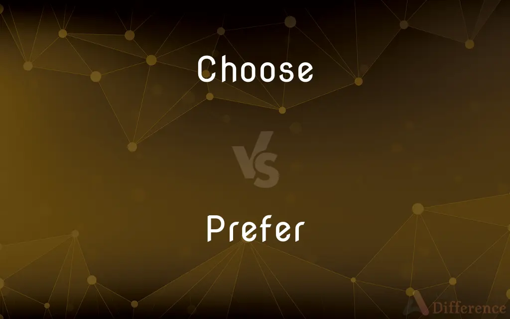 Choose vs. Prefer — What's the Difference?