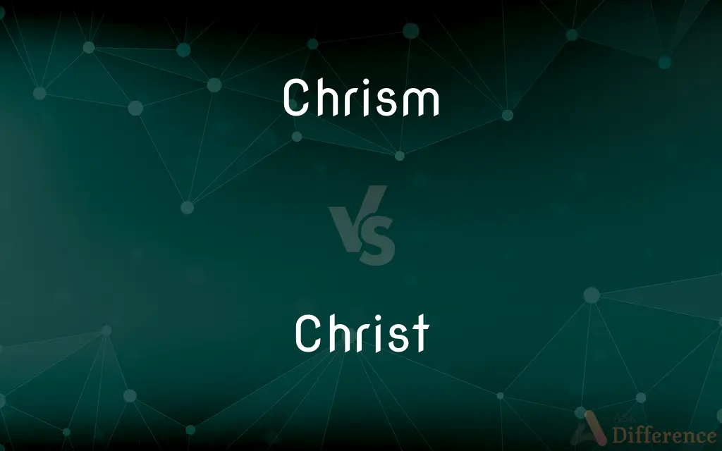 Chrism vs. Christ — What's the Difference?