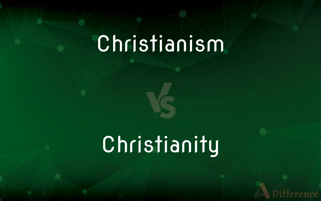 Christianism vs. Christianity — What's the Difference?