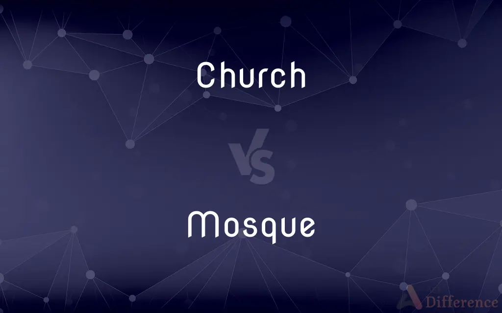 Church vs. Mosque — What's the Difference?